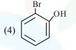 Phenol ring with an OH group and a bromine substituent at the ortho position on the benzene ring.