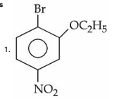 Text below the reaction scheme stating that product P formed is to be identified from the given structures.