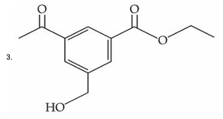 First product structure option among the given answer choices for the Clemmensen reduction reaction.